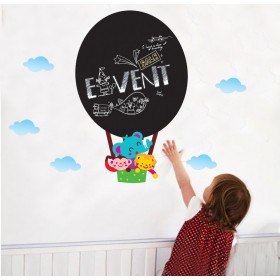 Balloon Chalkboard Wall Sticker Writing Blackboard Decal